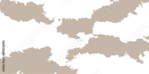 Vector illustration of a 3d world atlas featuring the map of Italy and China with highlighted country borders, isolated on white background for travel and geography cartography