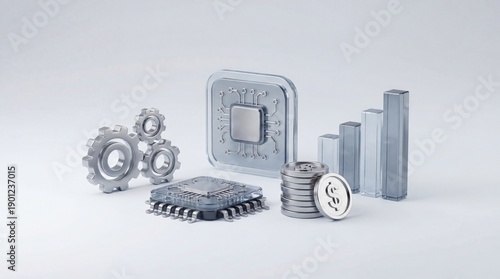 Innovative CPU Design and Components in a Modern Workspace