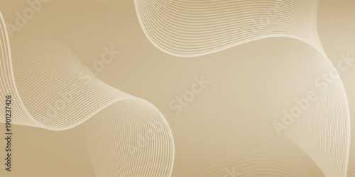 Beige background vector. Modern wavy line pattern background. Beige background with wavy line pattern. The background features a smooth texture with beige lines creating a flowing design. vector