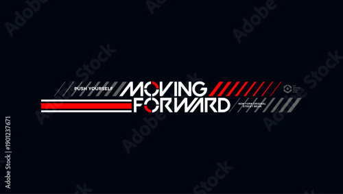 moving forward lines design