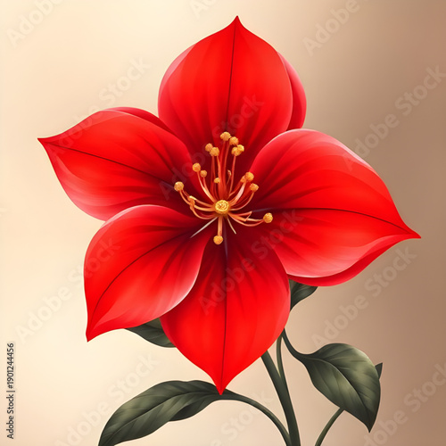 floral, branch, flowers, flower, buds, red, blossom, bloom, petals, botanical, plant, nature, flora, garden, spring, summer, natural, organic, fresh, decorative, ornament, elegant, beauty, romantic, d