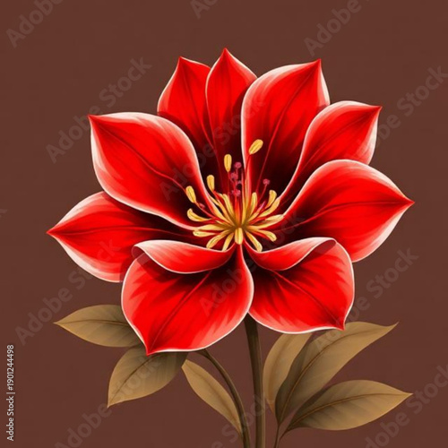 floral, branch, flowers, flower, buds, red, blossom, bloom, petals, botanical, plant, nature, flora, garden, spring, summer, natural, organic, fresh, decorative, ornament, elegant, beauty, romantic, d