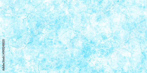 Abstract light blue grunge paint wall texture background, resembling frosty ice or watercolor marble. frosted, icy appearance with scattered speckled details and smooth blended tones. scratch wall.