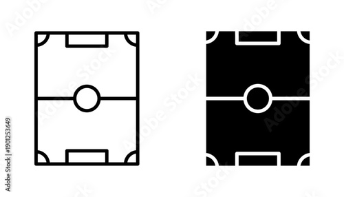 football tactics Icon set. Symbol isolated on white background. vector illustration