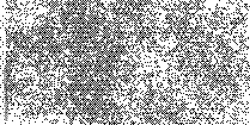 Pixelated Bitmap Gradient with Classic Game Style Dither Pattern and Abstract Halftone Texture for Retro Digital Art.