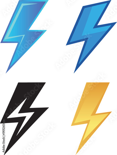 modern electric lighting icon