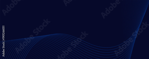 Premium background design with diagonal dark blue line pattern. abstract dark blue background. wavy lines background.