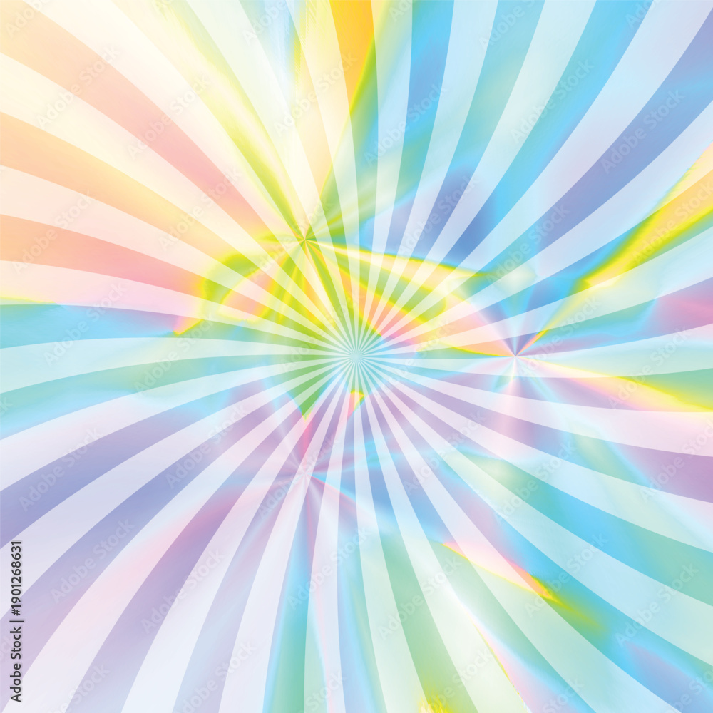 Obraz premium Holographic background. Abstract blur holographic rainbow foil iridescent background. Holographic gradient pastel rainbow background. Pearlescent Gradient.
