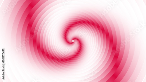 Vector Hypnotic abstract spiral in crimson hue, with layers emanating from the center, evoking movement and depth. A visually striking design element that showcases gradient and dynamism.