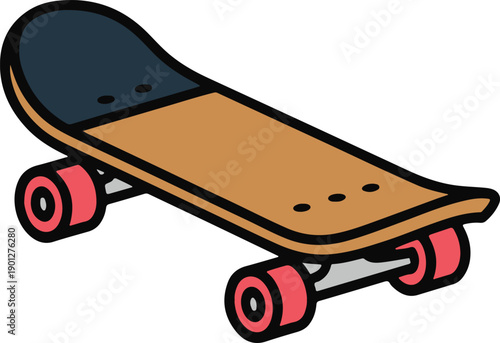 unique Skateboard Icon