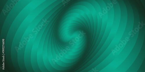 Abstract green background and abstract green background with circles merge into a digital light swirl and energy motion pattern within a spiral fractal wallpaper design