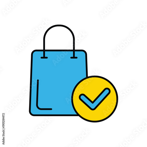 purchase concept line icon. Simple element illustration. purchase concept outline symbol design.