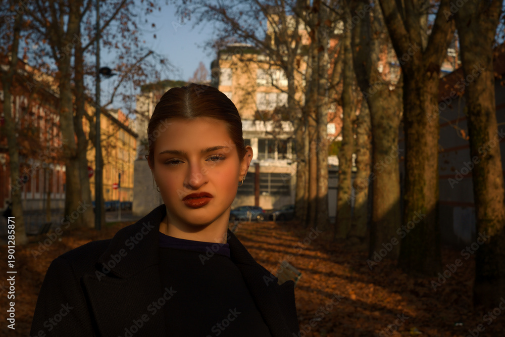 Fototapeta premium Vintage and Modern Casual Dress