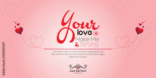 Happy Valentine's Day typography T-shirt design with a silhouette background, heart, love