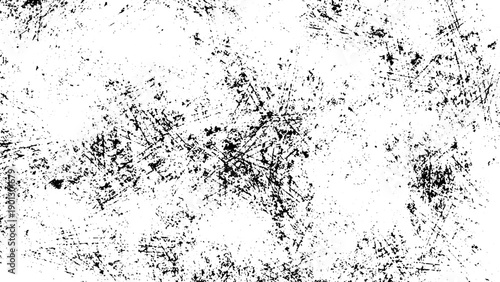 Old Vintage Grunge Texture Vector with Distressed Rough Surface Pattern, Abstract Worn Style and Retro Background Aesthetic.