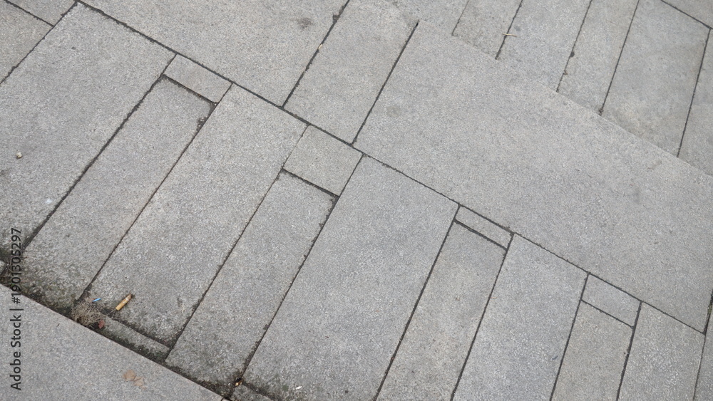 Fototapeta premium Abstract pattern of concrete steps.