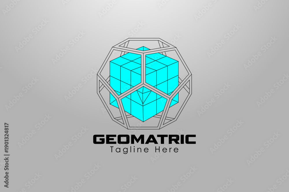 Fototapeta premium Geomatric Logo
