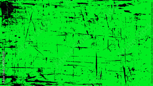 Grunge background texture with rough scratches scuffs peeling dirt aging and heavily worn green surface green grunge texture featuring severe scratches weathered dirt image and EPS 10