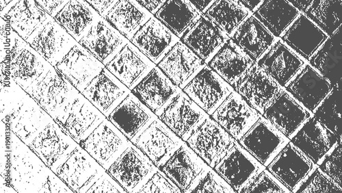 Rough black and white grunge texture with distressed overlay abstract dirty background design