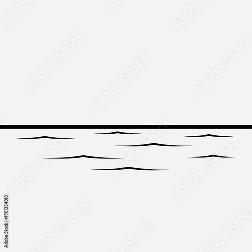 Abstract blue water background with splashing waves and light reflections creating a fresh and clean ocean feel