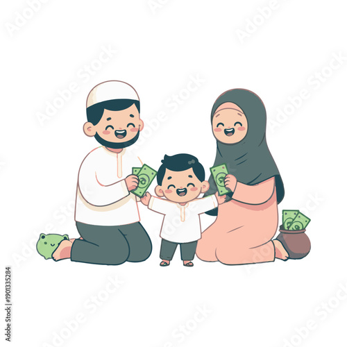 illustration design giving THR