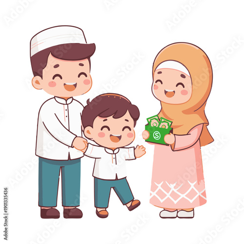 illustration design giving THR