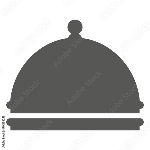 Cloche platter icon