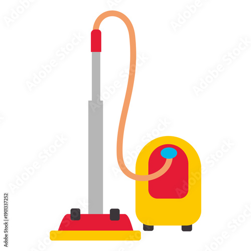 Flat vacuum cleaner