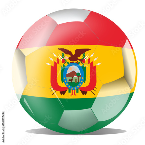 Bolivia flag ball