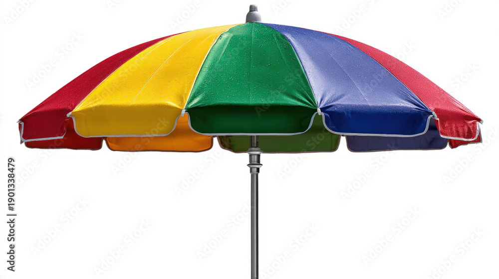 Obraz premium Drink umbrella isolated on a white background