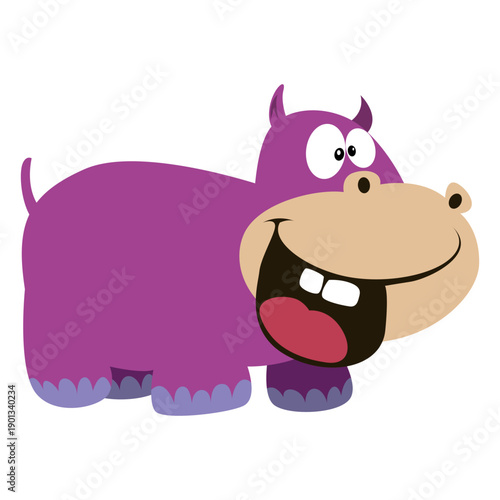 Hippopotamus cartoon