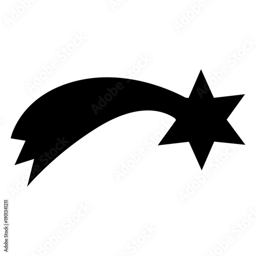 Shooting star silhouette 14