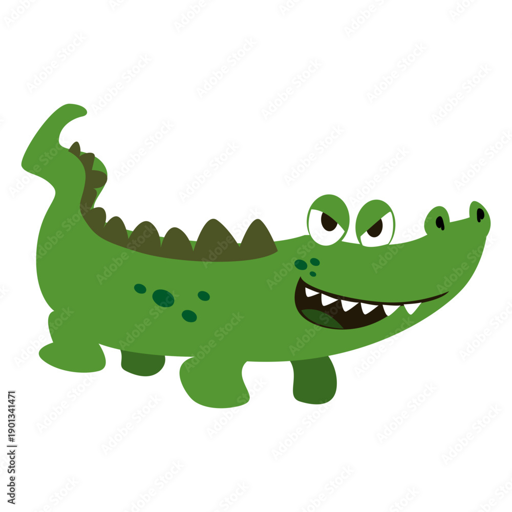 Obraz premium Crocodile cartoon
