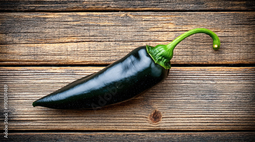 Pasilla chili pepper isolat...