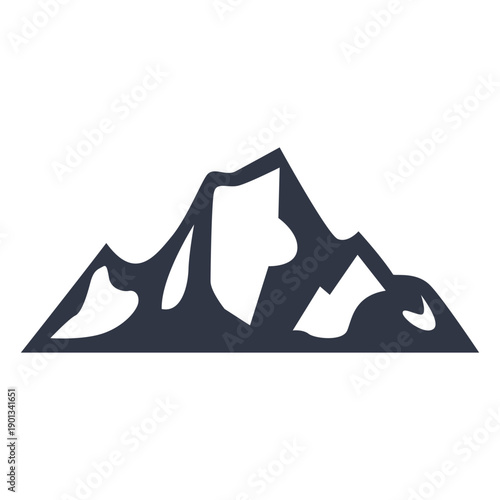 Snow mountain climbing