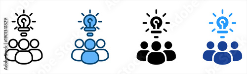 Innovation Icon Multiple Style Vector Collection   