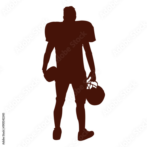 American football waiting