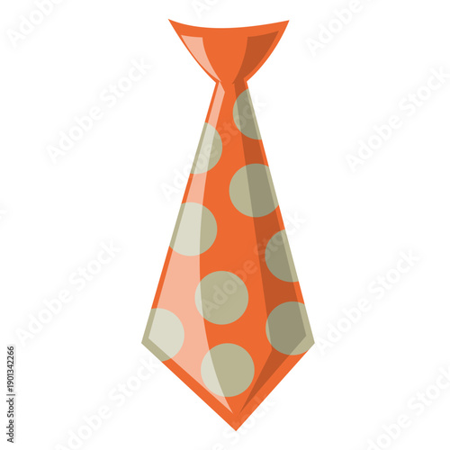 Bild auf Leinwand Dotted Hipster Tie