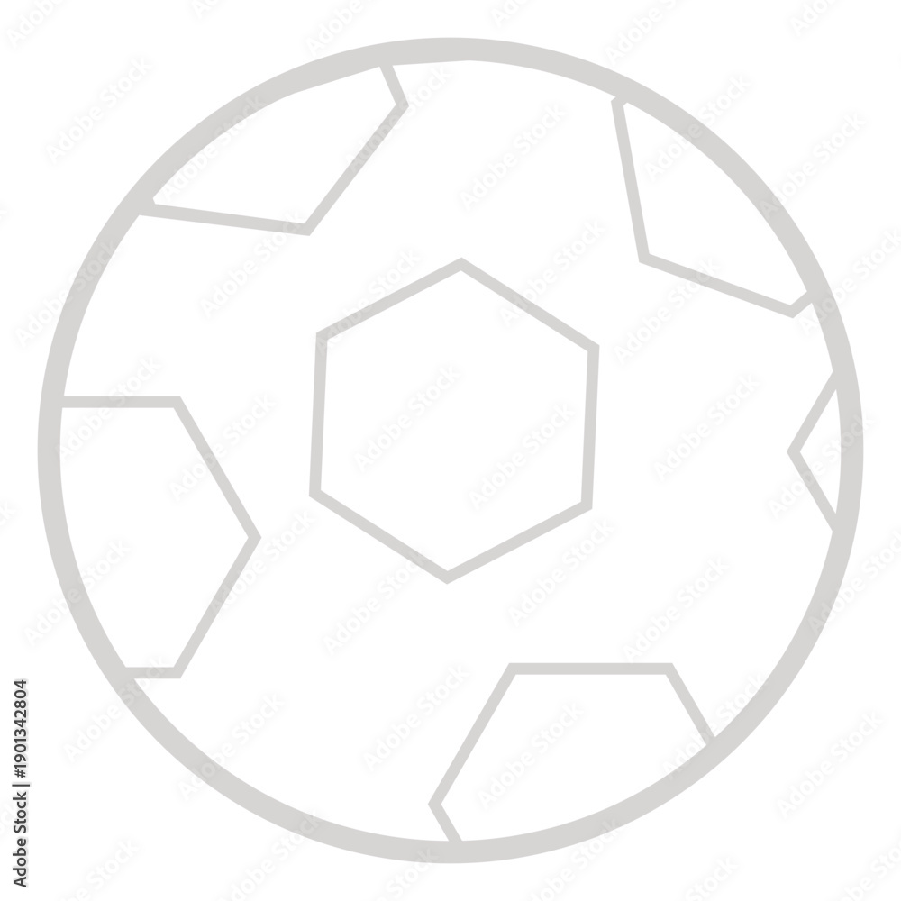 Naklejka premium Soccer ball icon