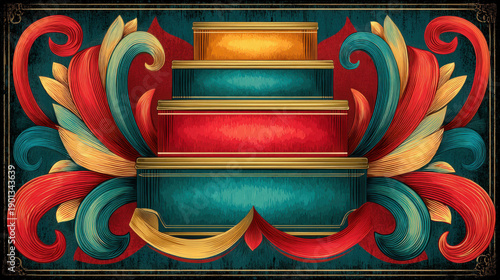 Vintage food packaging design for canned goods