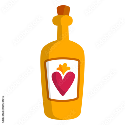 Bottle liquer tequila