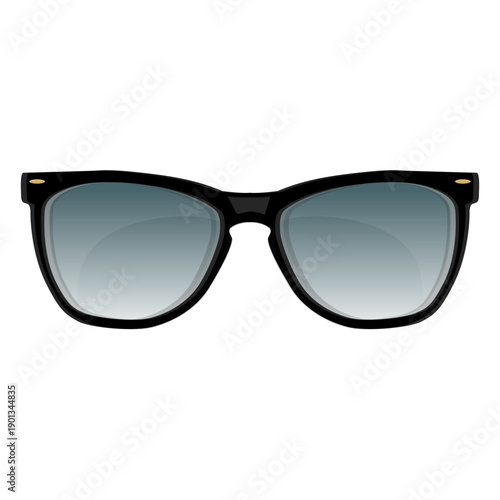 Black frame wayfarer sunglasses