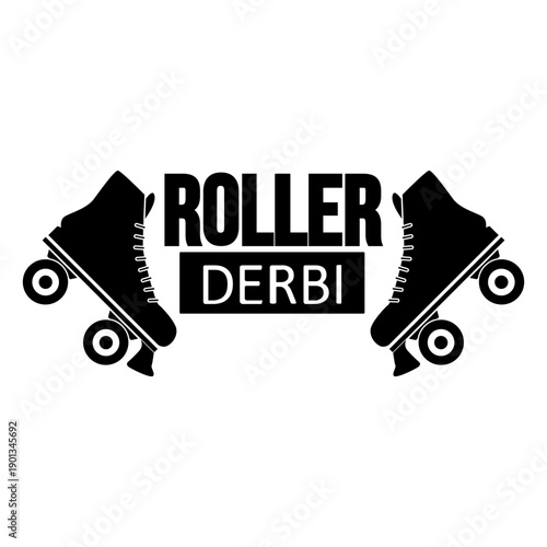 Roller derbi plain logo