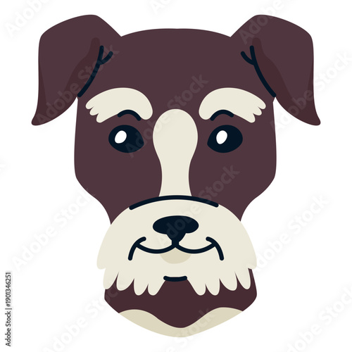 Schnauzer illustration