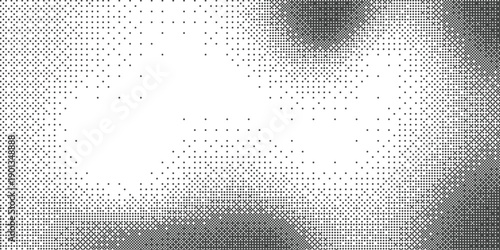 Pixelated bitmap gradient texture. Retro pixel art, black dither pattern, 8 bit background. Vector illustration