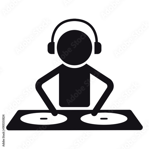 Dj silhouette