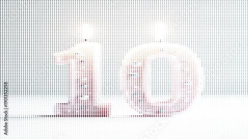 Number Ten Candles Light