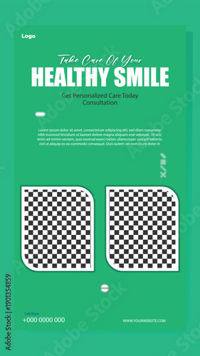 Digital Health Care Marketing Banner Template. Hospital & Clinic Advertising Design Concept. Clean Medical Service Promotional Poster. Healthcare Website Hero Banner Design.	
