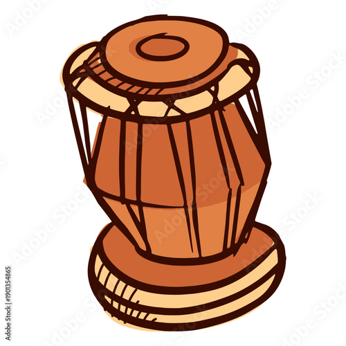 Tabla kettle drum drum flat