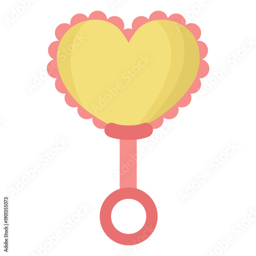 Heart rattle flat